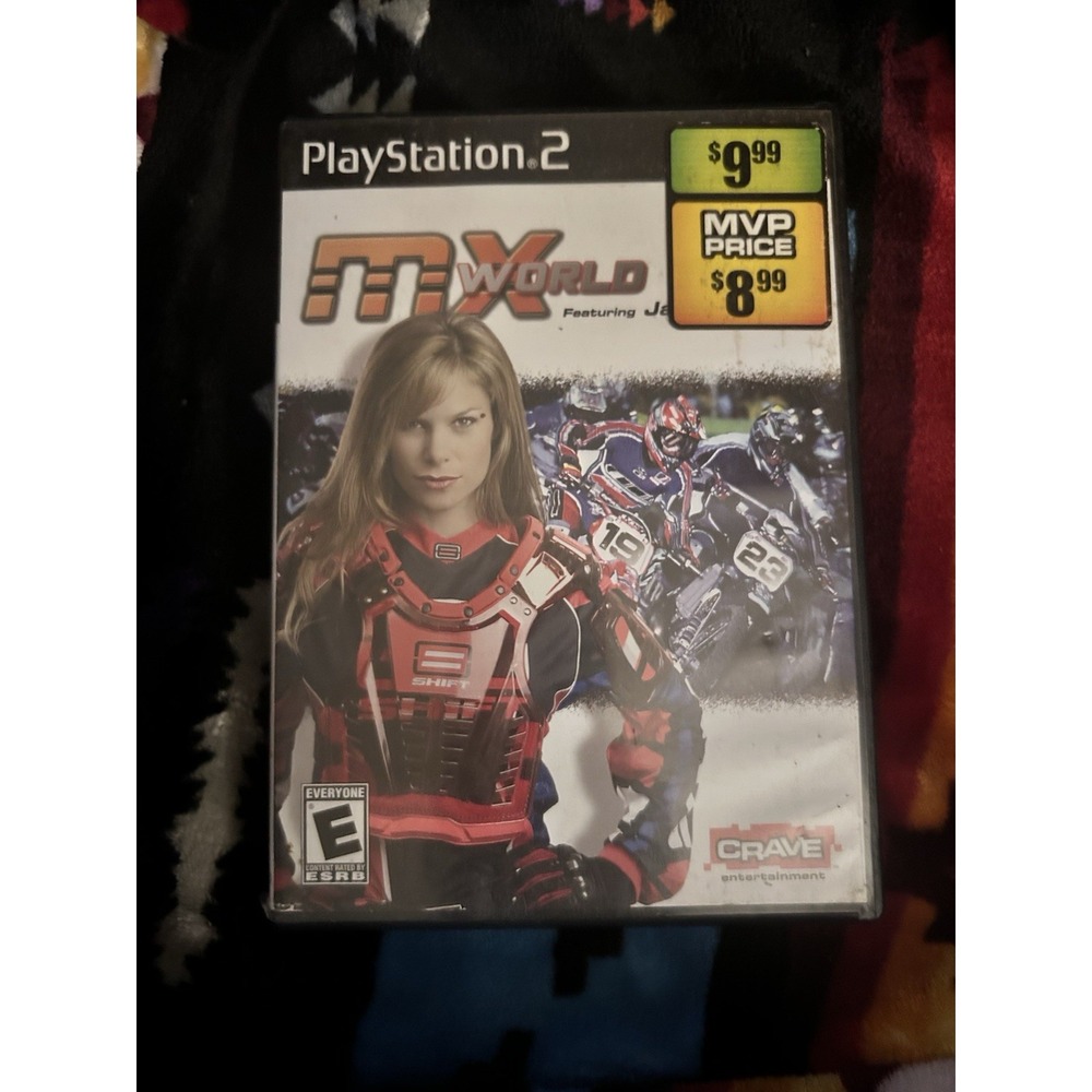 MX World Tour Featuring‎ Jamie Little Sony Playstation 2 PS2